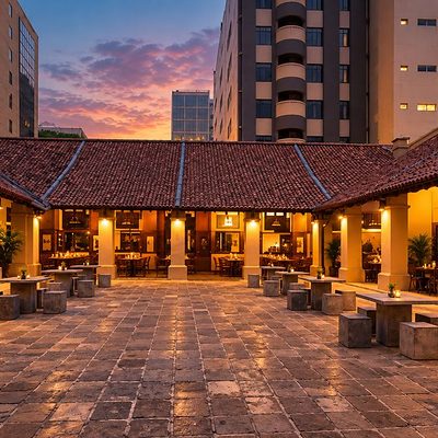 The Dutch Hospital precinct in Colombo, Sri Lanka