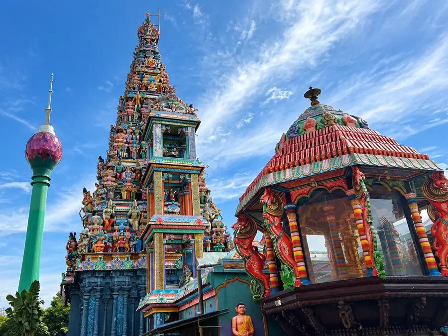 Pettah bazaar in Colombo